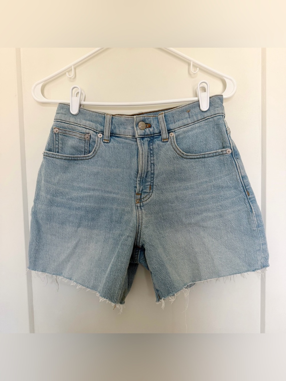 Madewell Mid-Length Jean Shorts
